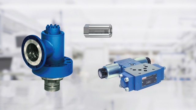 Запорные клапаны Rexroth