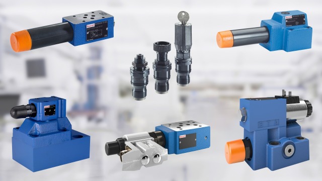 Клапаны давления Rexroth