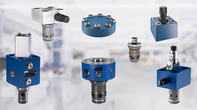 2-ходовые монтажные клапаны Rexroth