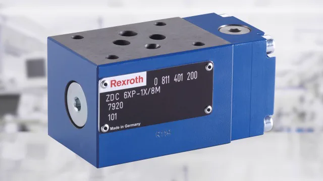 Принадлежности пропорциональных и сервоклапанов Rexroth